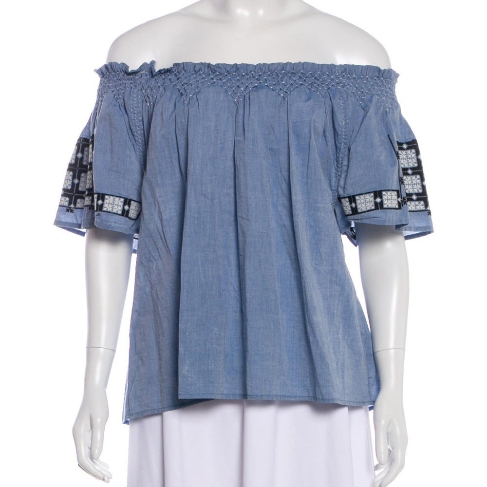 Ulla Johnson Milo Off Shoulder Top Size 8